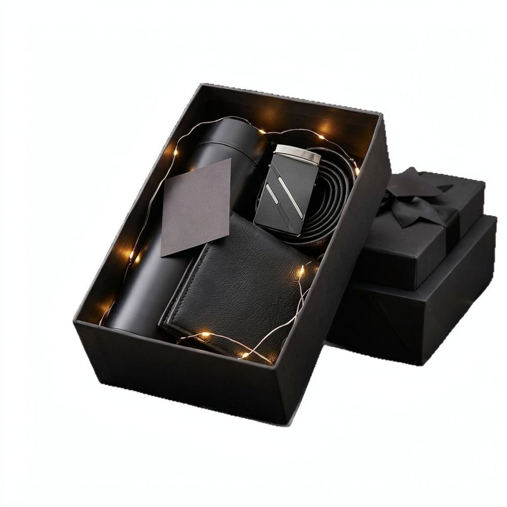 Luxury Lifestyle Gifts - 고급스러운 남성용 비즈니스 액세서리 세트, 세련되고