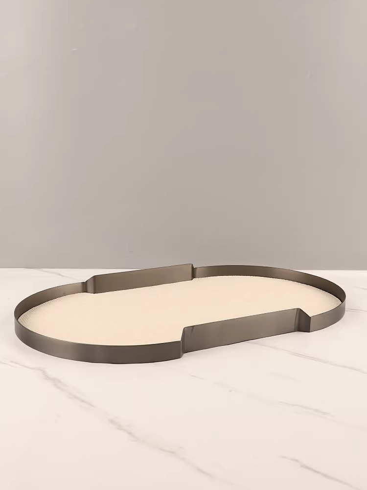 라이트 럭셔리 고급 창의성 말털 가죽 금속 트레이 모던 - Marble Serving Board 리뷰 및 가격