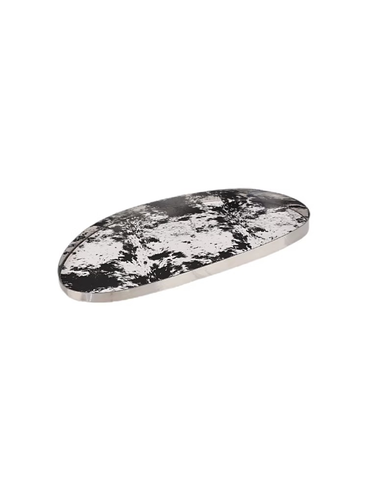 라이트 럭셔리 고급 창의성 말털 가죽 금속 트레이 모던 - Marble Serving Board 리뷰 및 가격
