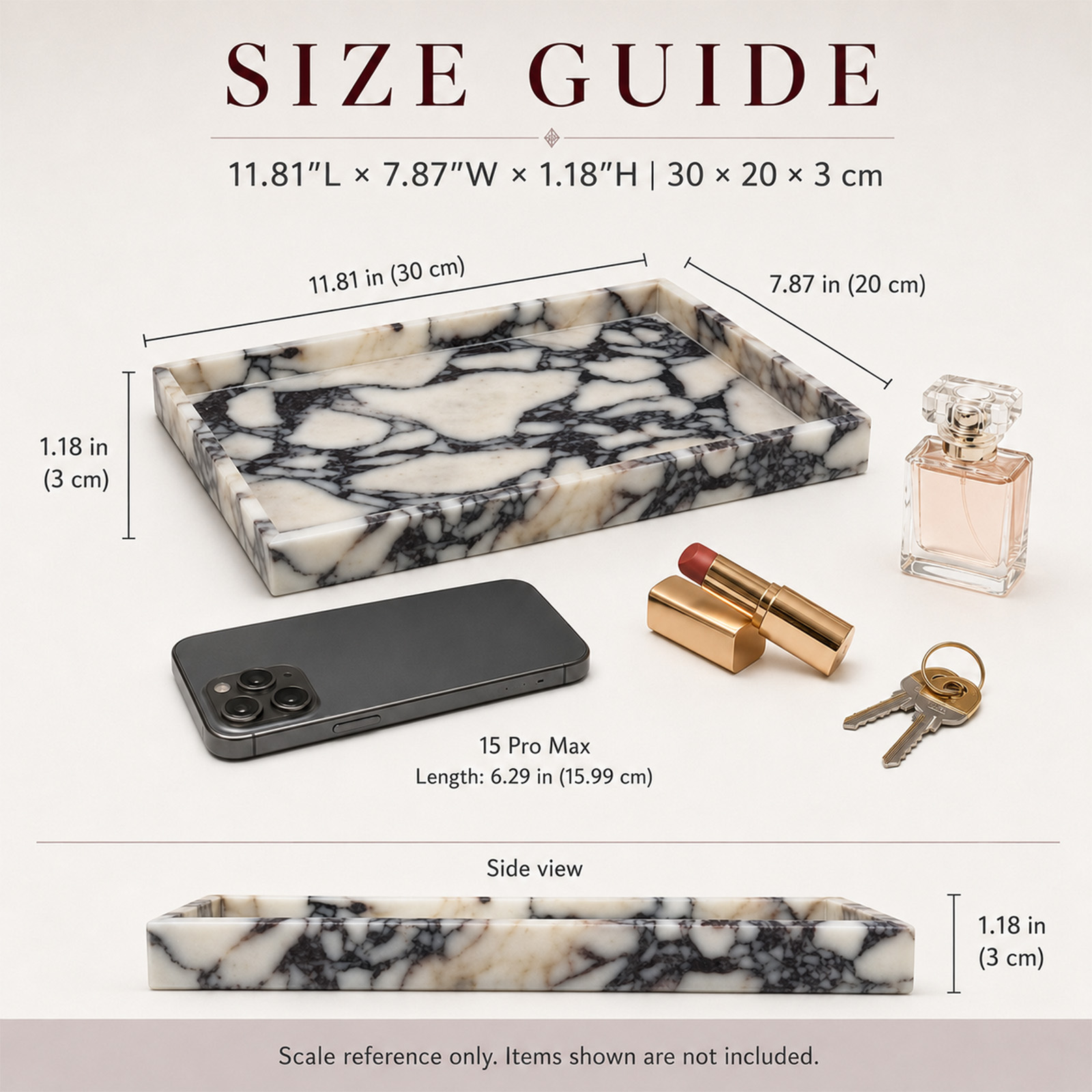 천연 칼라카타 비올라 대리석 직사각형 화장대 트레이,  - Marble Serving Board 리뷰 및 가격