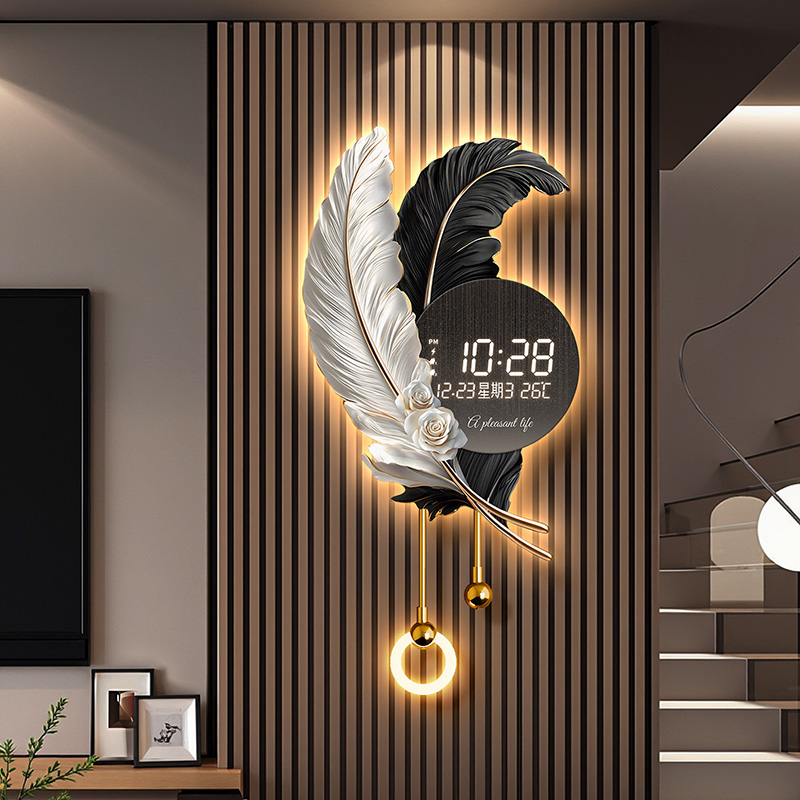중국 스타일 미니멀리스트 벽시계 럭셔리 디자인 미적 패 - Luxury Lifestyle Homes 리뷰 및 가격