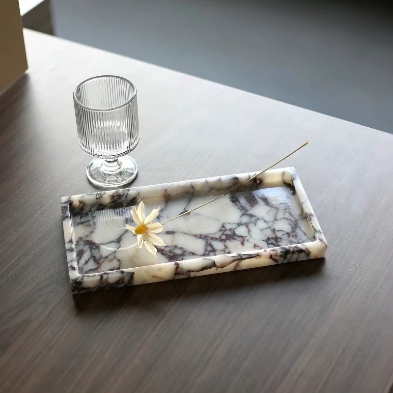 유럽풍 라이트 럭셔리 대리석 트레이, 직사각형 현관 정 - Marble Serving Board 리뷰 및 가격
