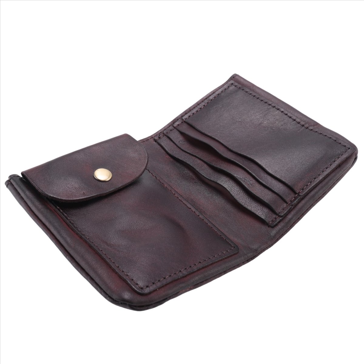 ABQR 주름 지갑, 남성용 빈티지 수제 소가죽 카드  - Leather Card Wallet 리뷰 및 가격