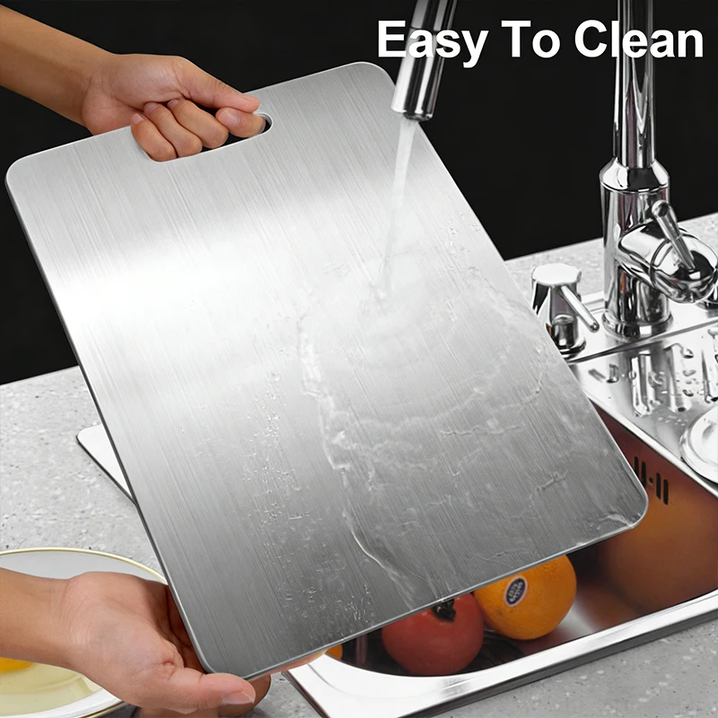 티타늄 스테인리스 주방용 도마 316 스틸 두꺼운 양면 - Marble Serving Board 리뷰 및 가격