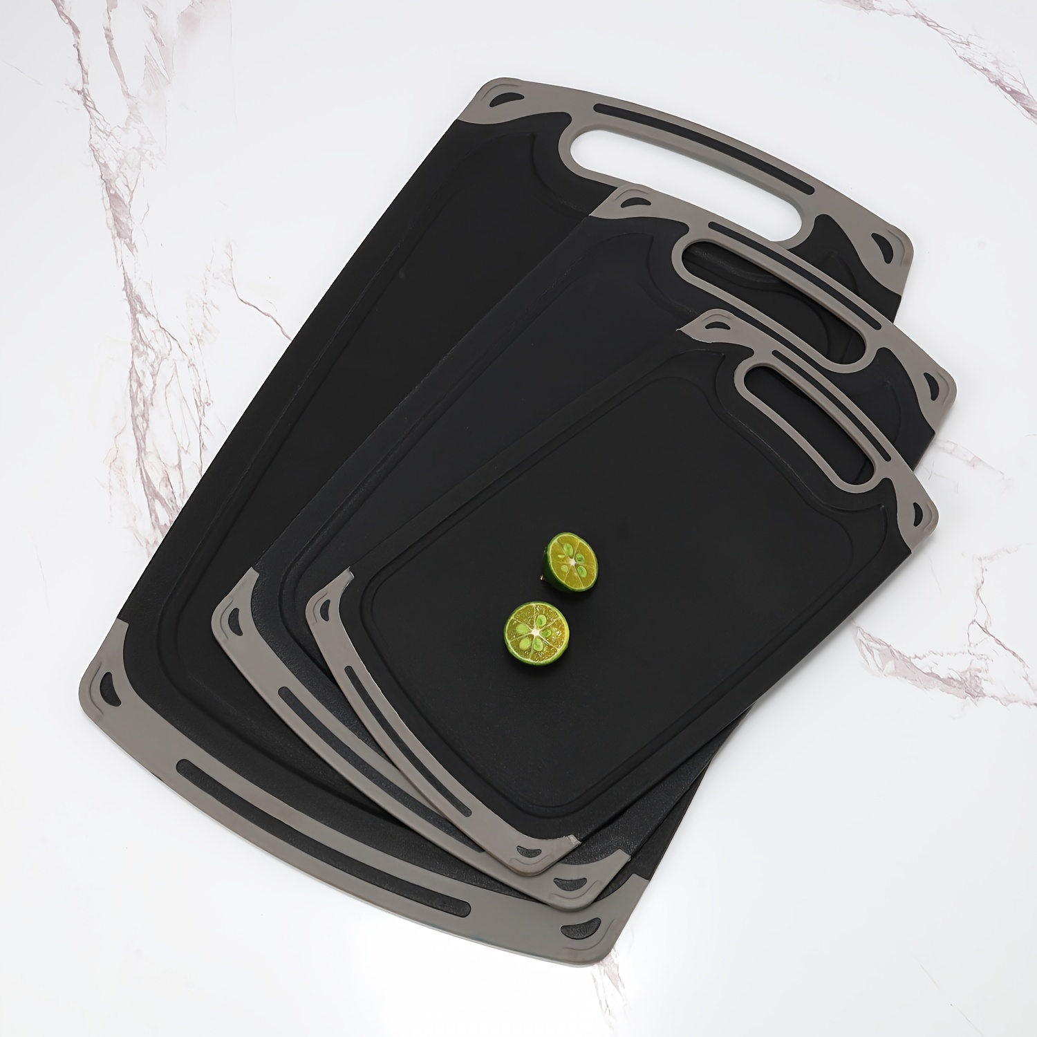 플라스틱 밀짚 모양의 대리석 패턴 주방 도마가 포함된  - Marble Serving Board 리뷰 및 가격