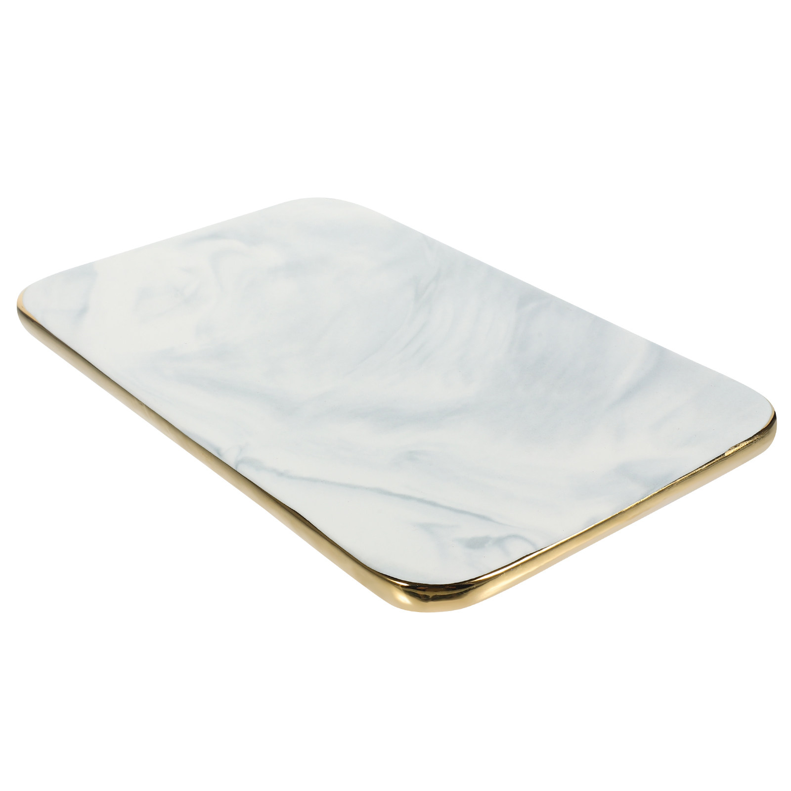 대리석 무늬 세라믹 트레이, 고급스러운 다용도 주방용  - Marble Serving Board 리뷰 및 가격